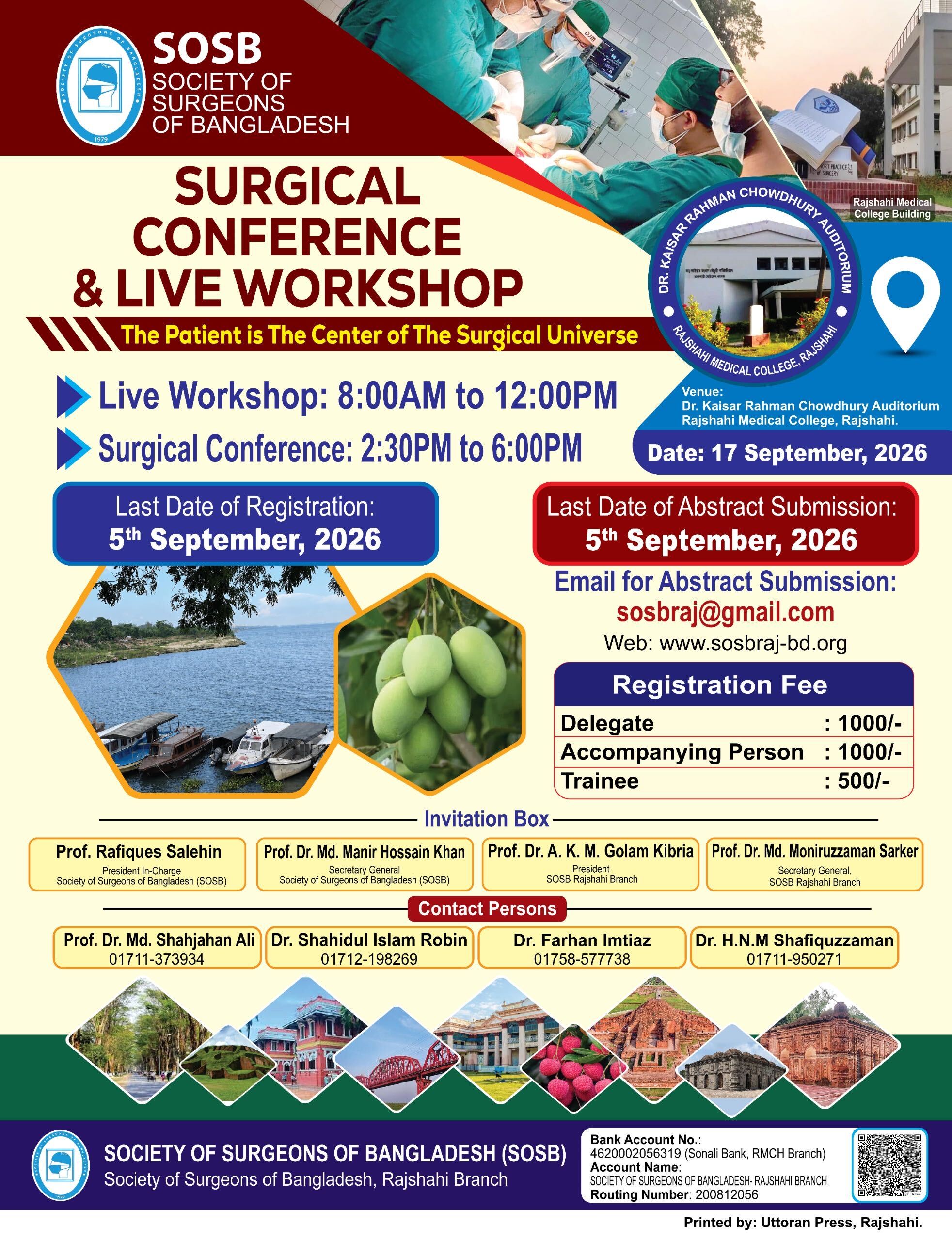 SURGICAL CONFERENCE & LIVE WORKSHOP 